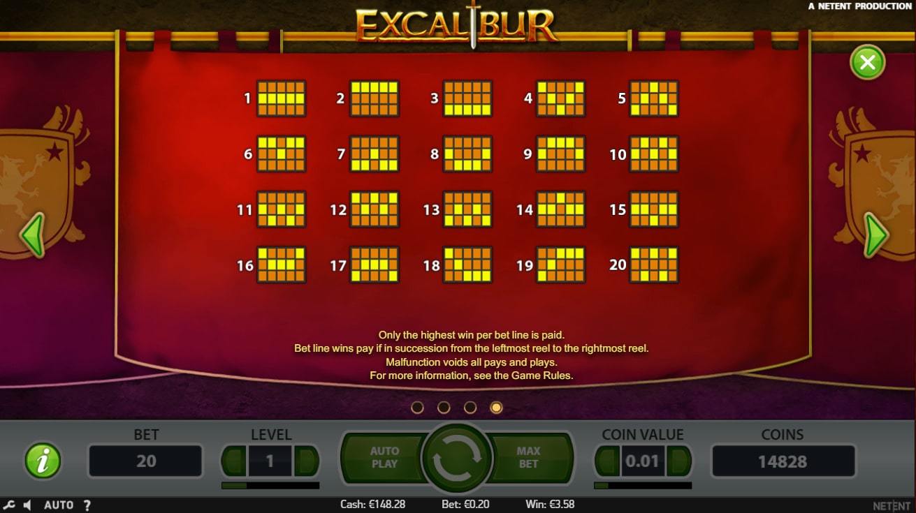 Excalibur Slot